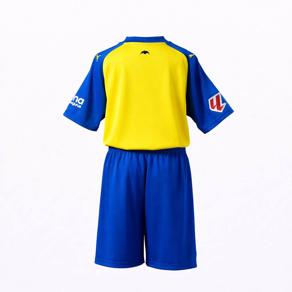 Equipación completa Valencia CF 2º equipación 25-26 talla de niño