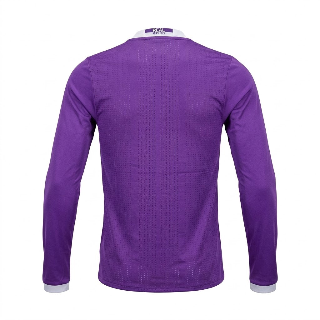 Camiseta Real Madrid 2º equipación manga larga 2016-17