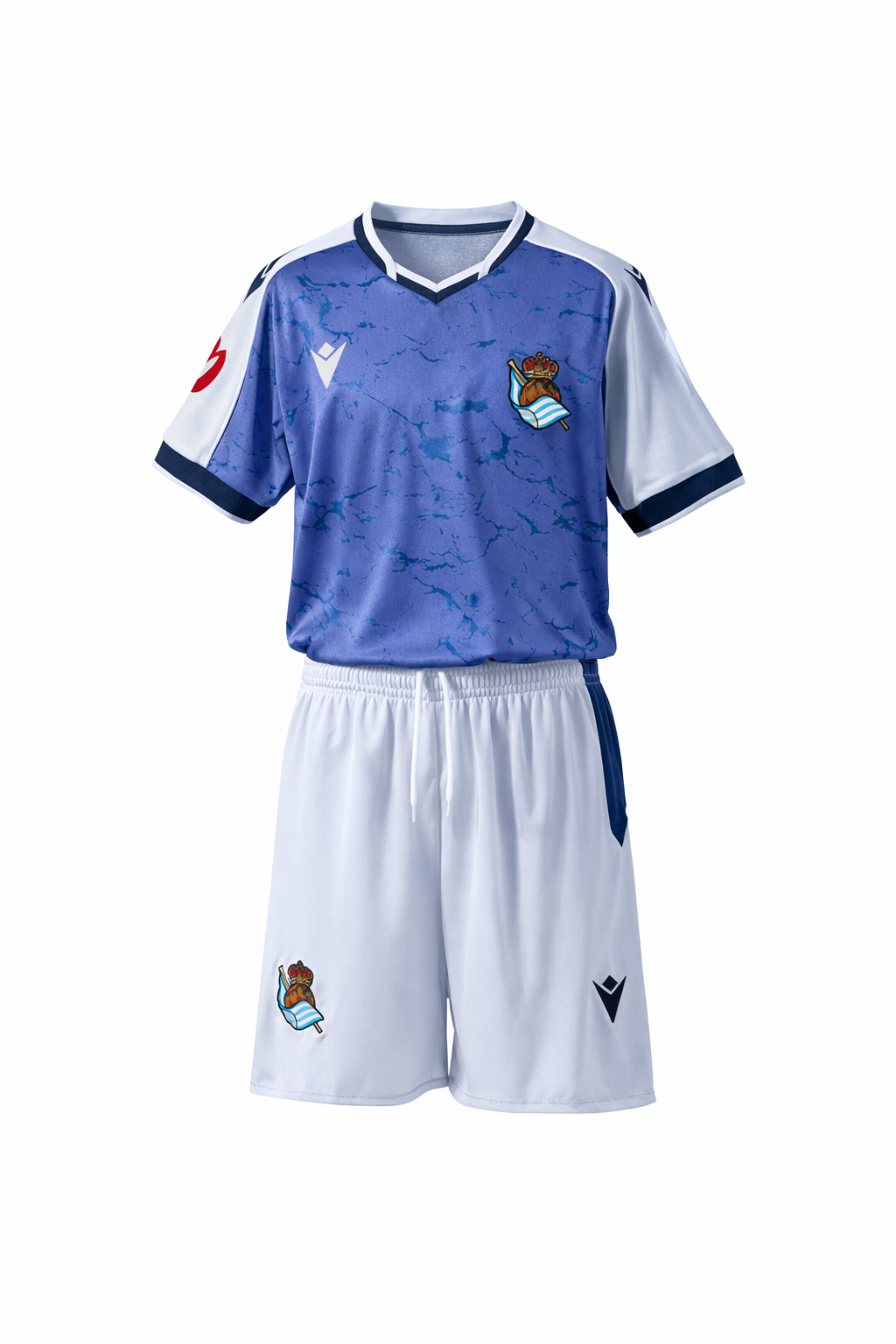 Equipación completa Real Sociedad 2º equipación 25-26 talla de niño