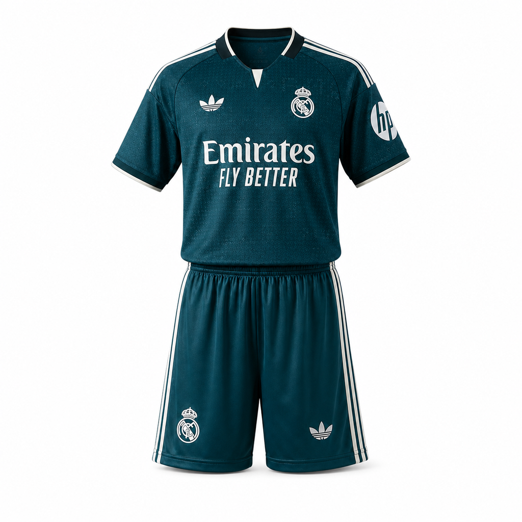 Complete kit Real Madrid 1st kit 25-26 child size
