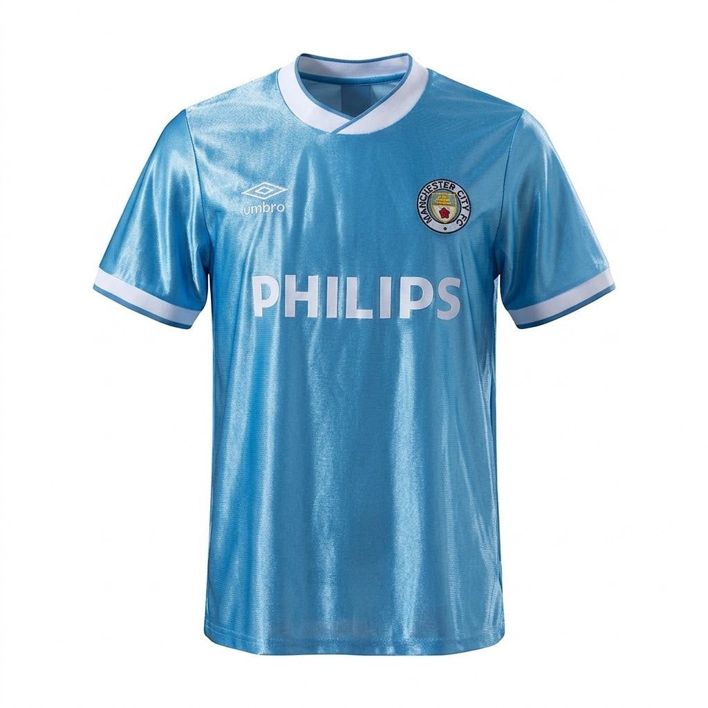 Camiseta Manchester City FC 1º equipación 1986-87