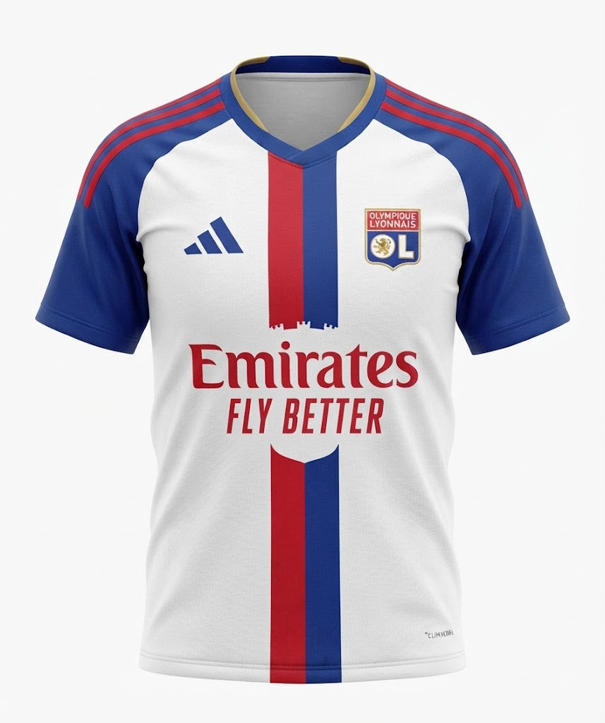 Camiseta Olympique de Lyon 1º equipación 26-27