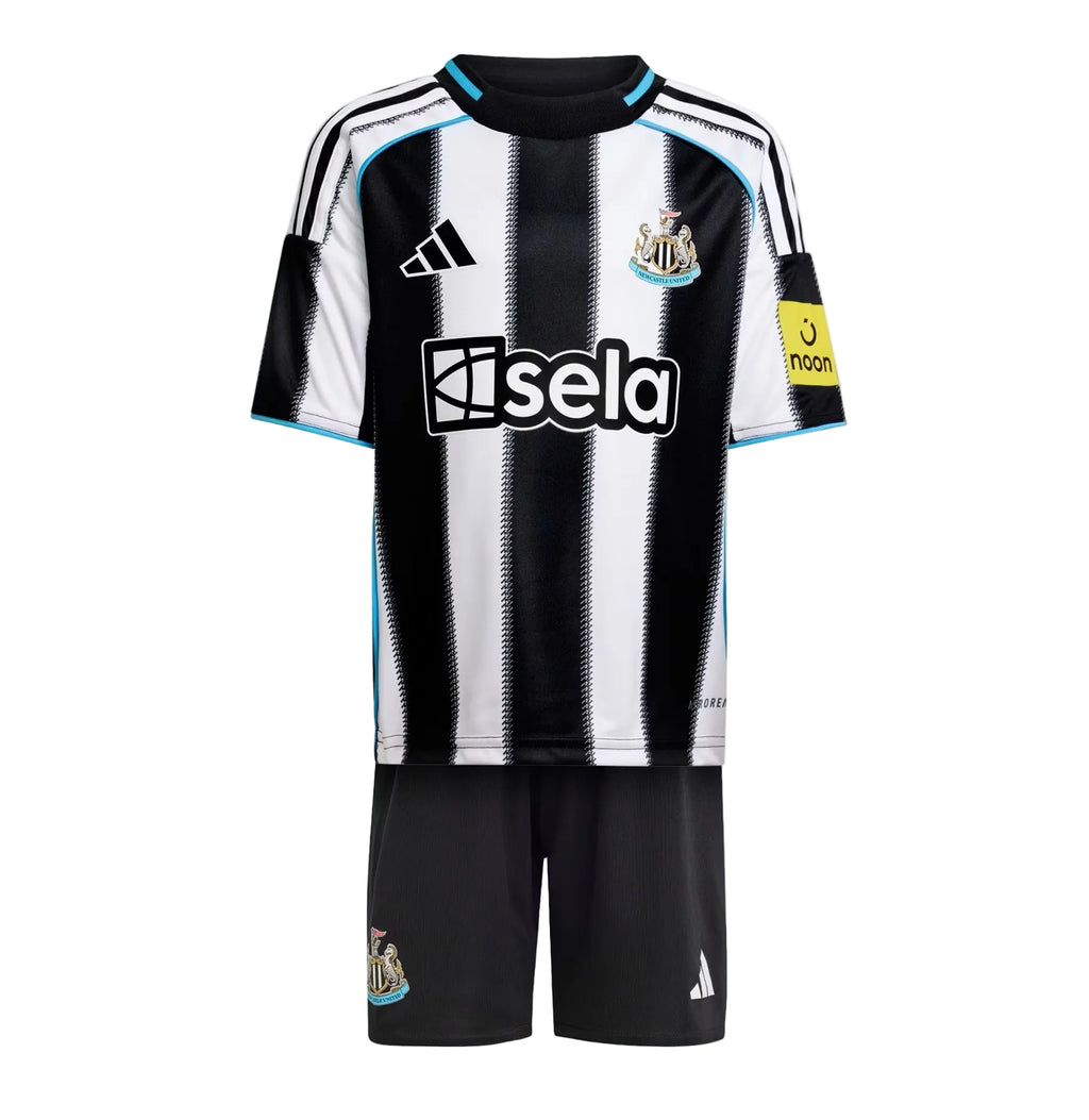 Equipación completa Newcastle United FC 1º equipación 25-26 talla de niño
