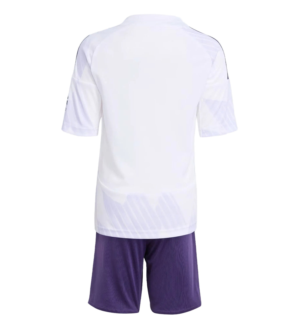 Equipación completa Manchester United FC 2º equipación 25-26 talla de niño