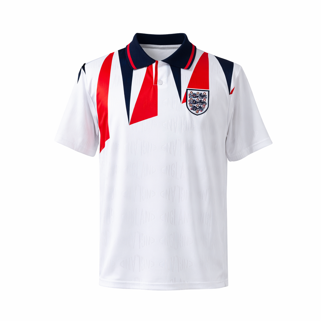 England Nationalmannschaft Trikot Heim 1992