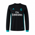 Camiseta Real Madrid 2º equipación manga larga 2017-18