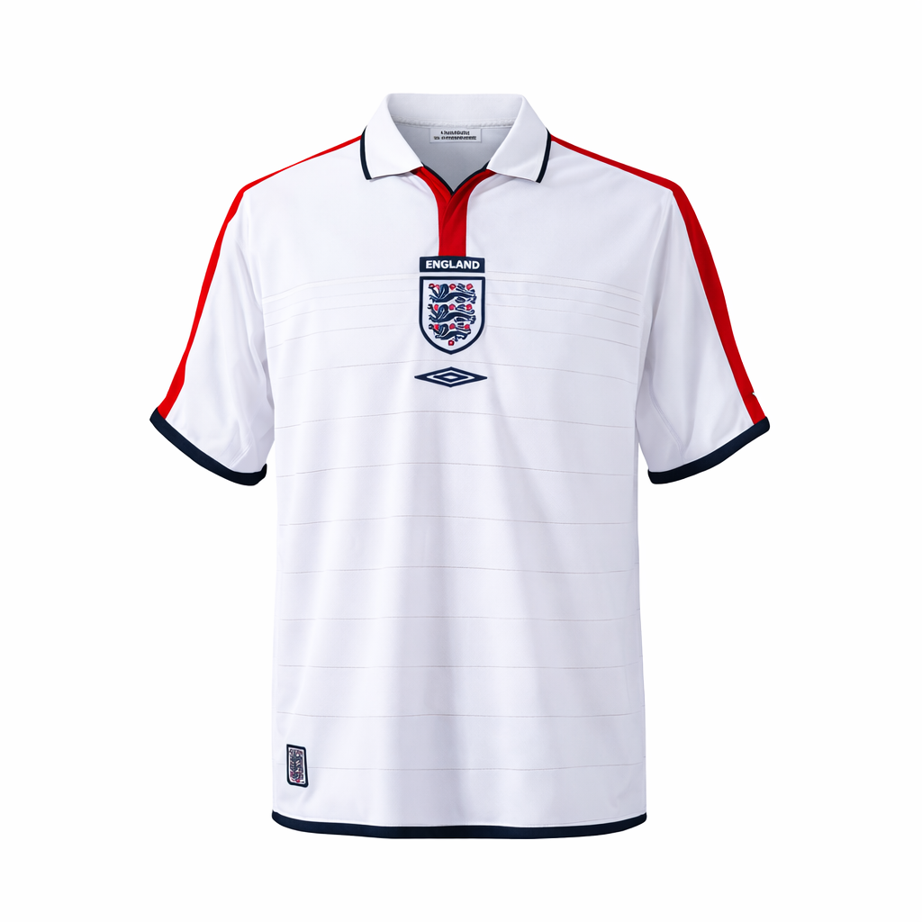 Camiseta Selección de Inglaterra 1º equipación 2004