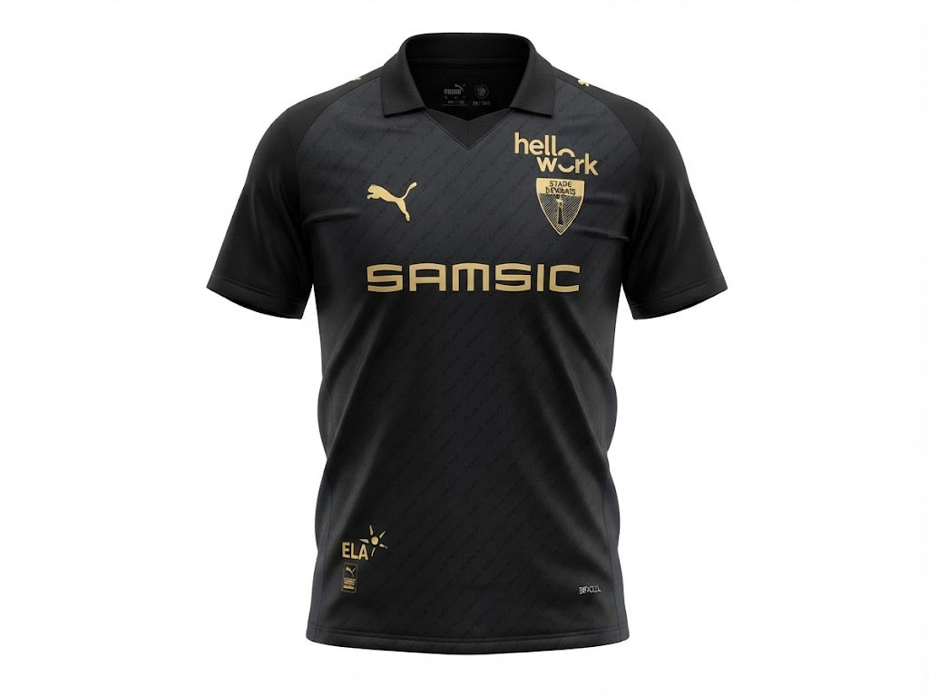 Camiseta Stade Brestois 2º equipación 125 anoversario 26-27