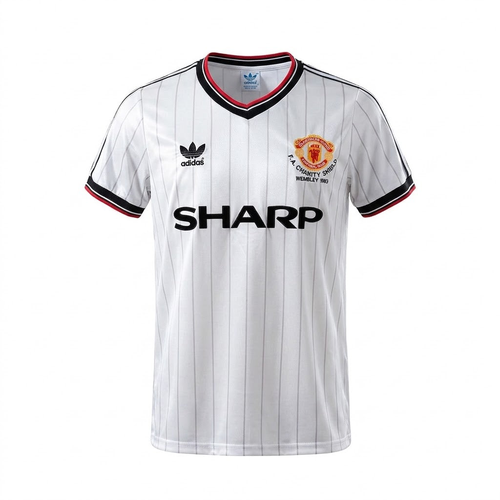Camiseta Manchester United FC 2º equipación 83-84