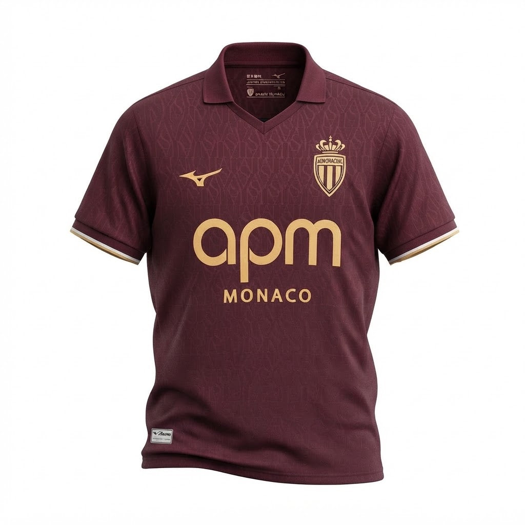 Camiseta AS Mónaco 2º equipación 26-27