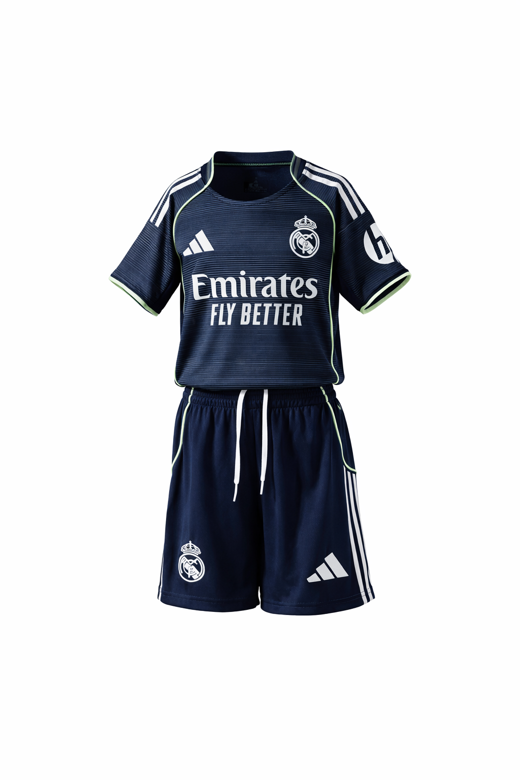 Tenue complète Real Madrid 2ème tenue 25-26 taille enfant