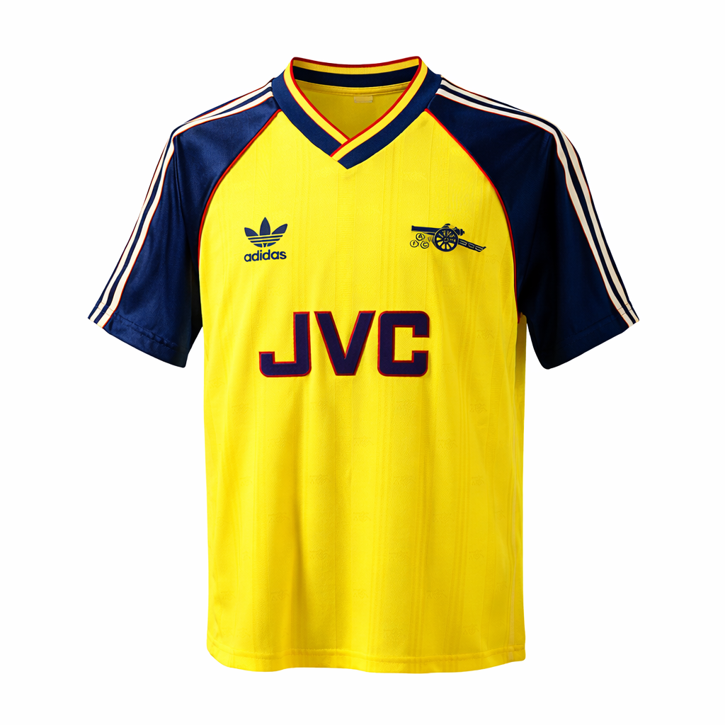 Camiseta Arsenal FC 2º equipación 1988-89