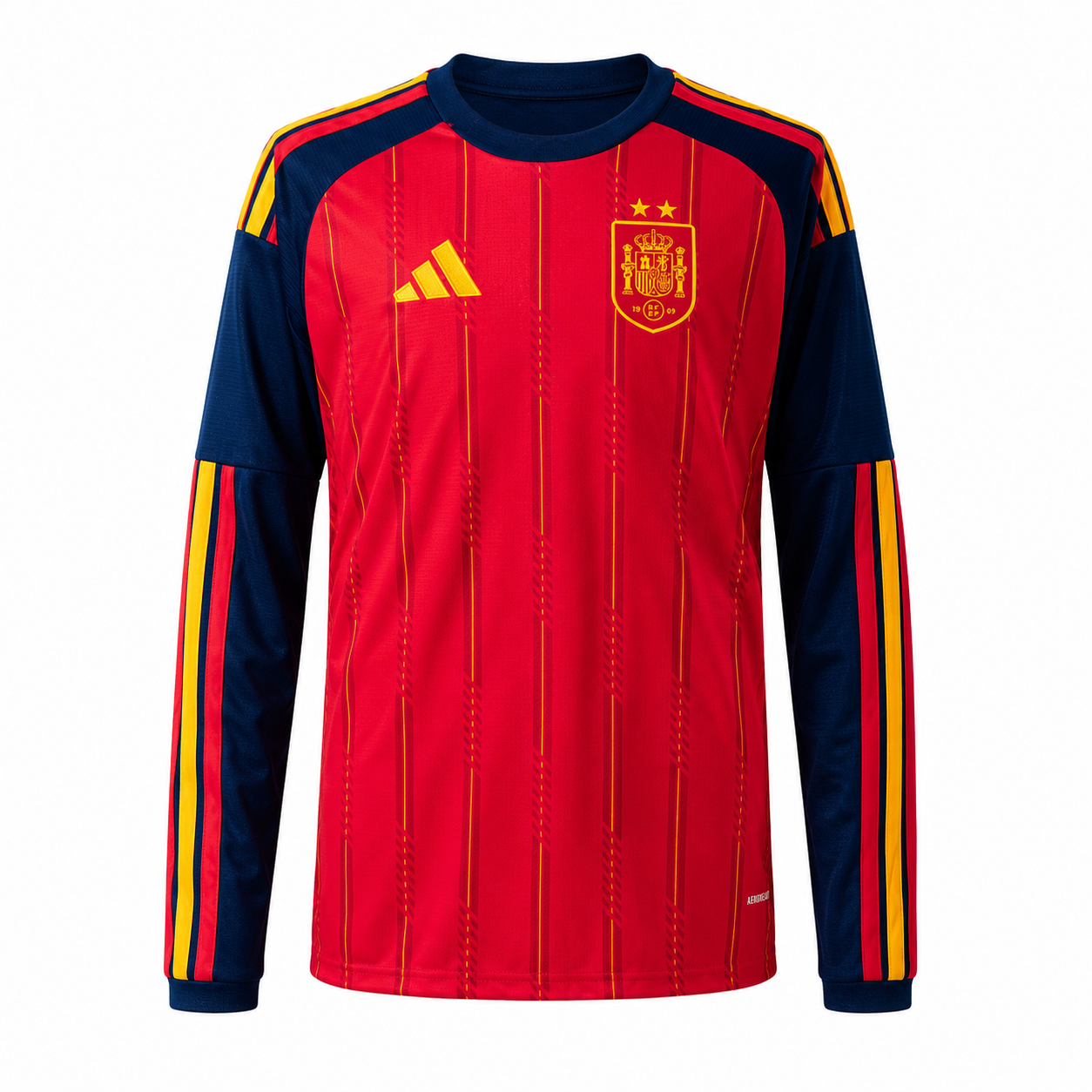 Camiseta Selección de España 1º equipación manga larga Campeones del Mundo 2026