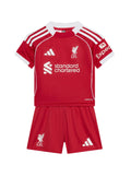 Equipación completa Liverpool FC 1º equipación 25-26 talla de niño