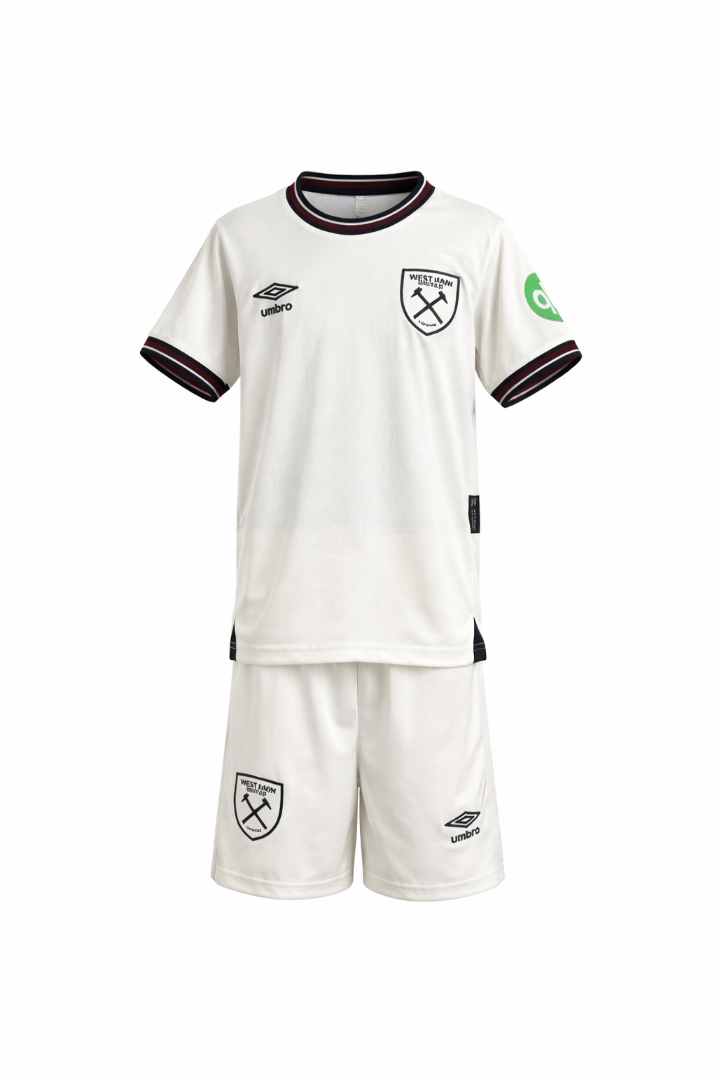 Equipación completa West Ham United FC 2º equipación 25-26 talla de niño