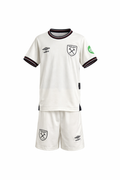 Equipación completa West Ham United FC 2º equipación 25-26 talla de niño