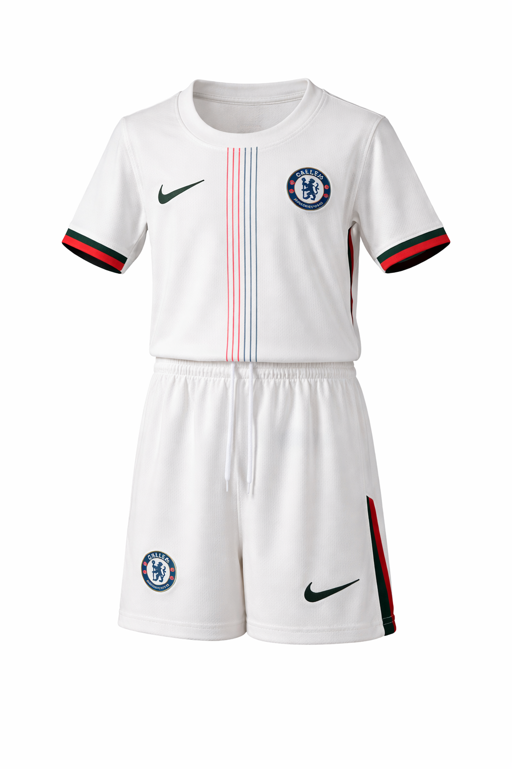 Komplettes Chelsea FC Auswärtstrikot-Set 25-26 Kindergröße