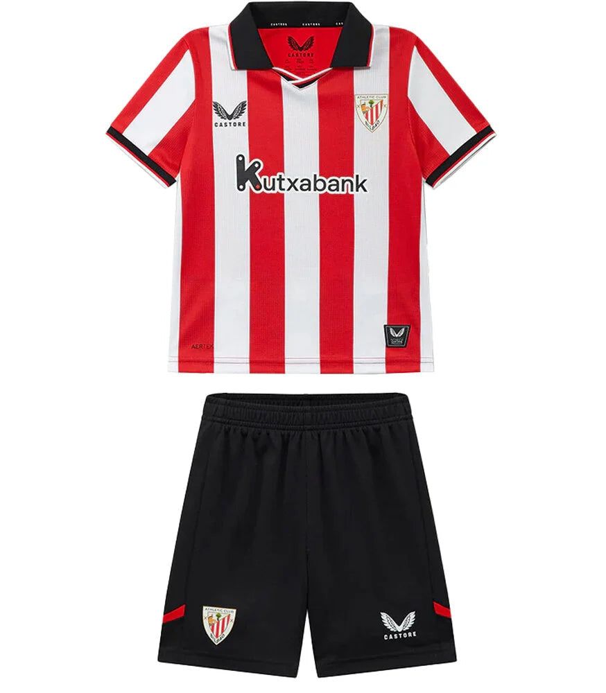 Équipement complet Athletic Club Bilbao 1er équipement 25-26 taille enfant