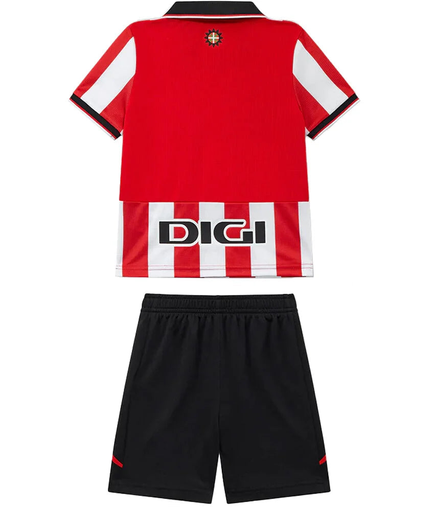 Equipación completa Athletic Club Bilbao 1º equipación 25-26 talla de niño