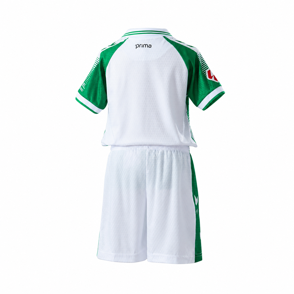 Komplettes Real Betis Trikot-Set Sonderedition 25-26 Kindergröße