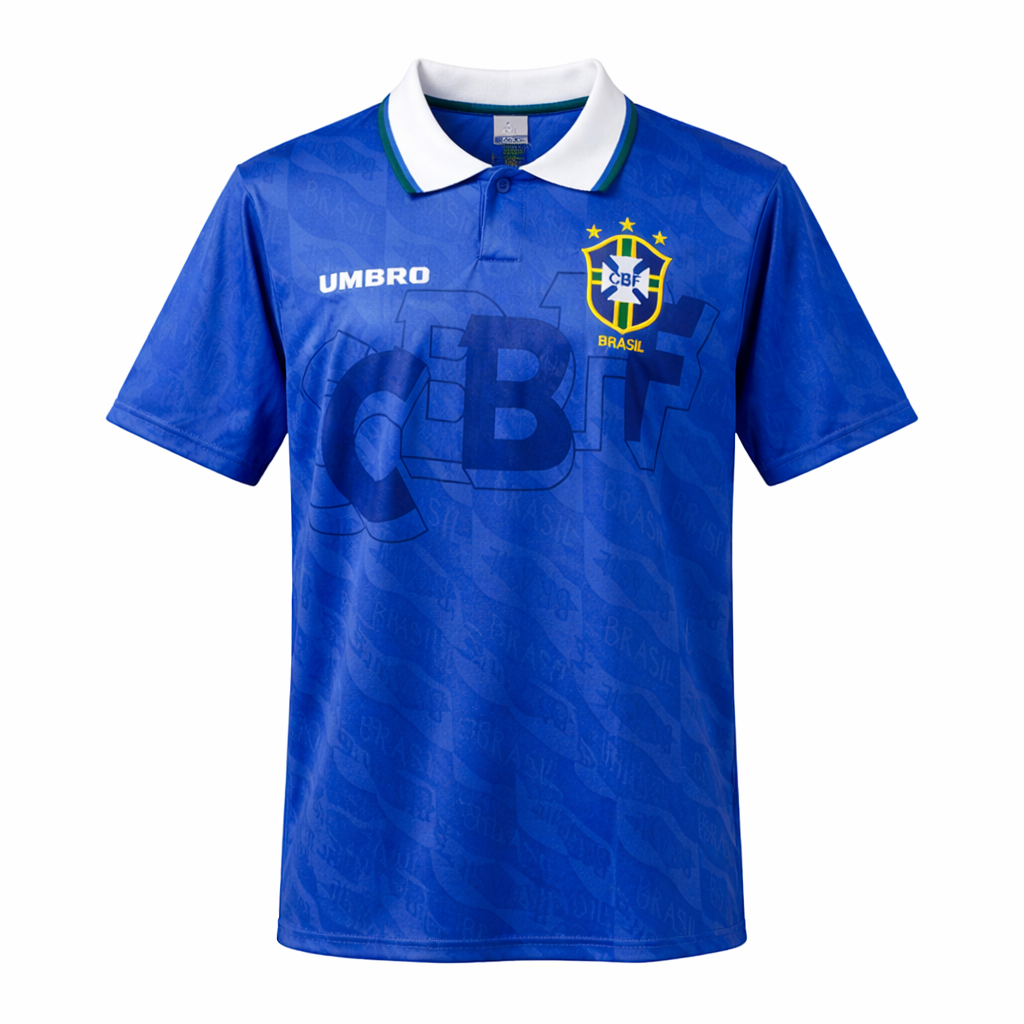 Brasilien Nationalmannschaft Trikot Auswärts 1992