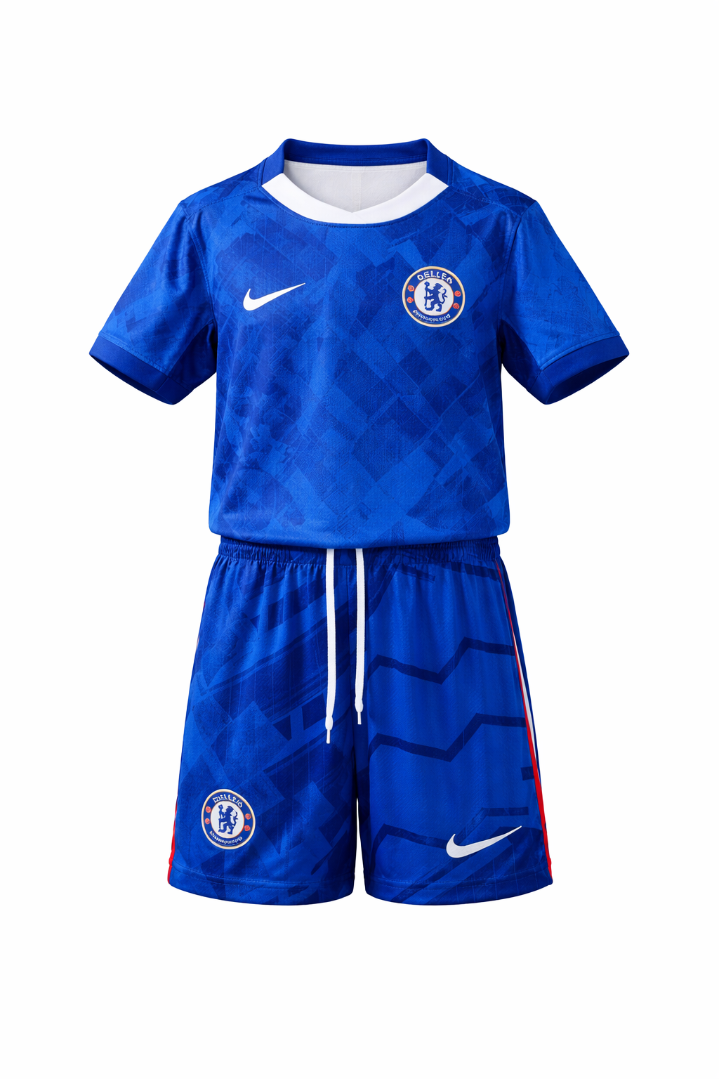 Komplette Ausrüstung FC Chelsea Heimtrikot 25-26 Kindergröße