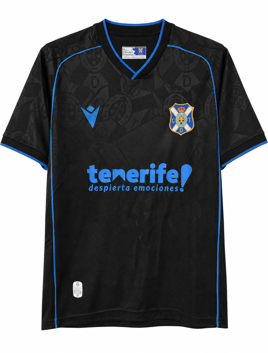 Maillot CD Tenerife deuxième équipement 25-26