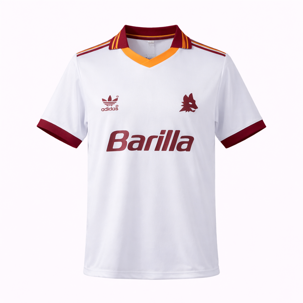 Camiseta AS Roma 2º equipación 1992-93