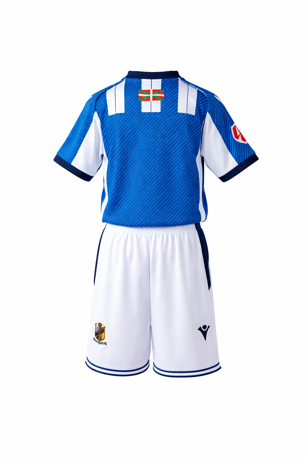 Equipación completa Real Sociedad 1º equipación 25-26 talla de niño