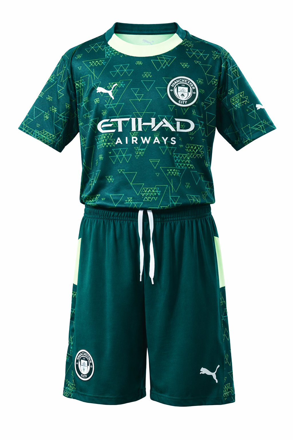Rquipación completa Manchester City FC 3º equipación 25-26 talla de niño