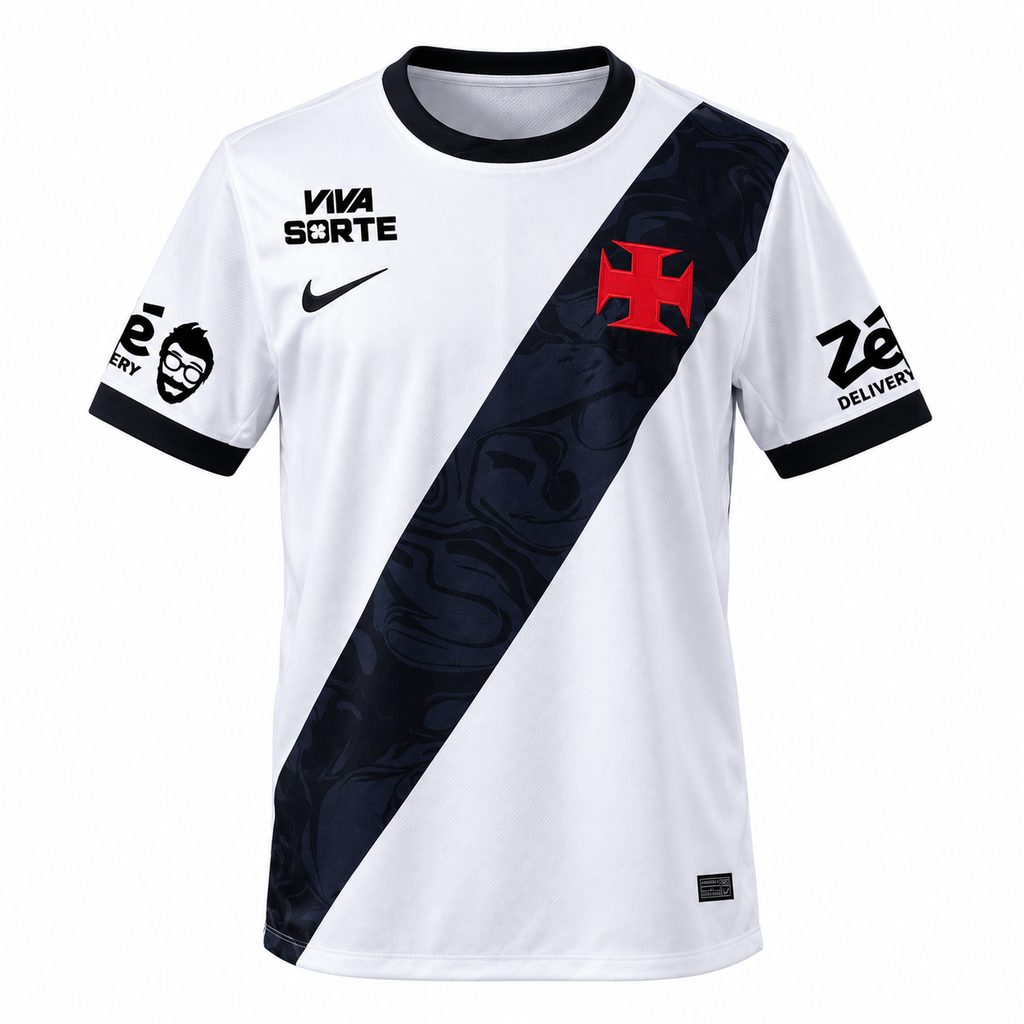 Camiseta CR Vasco da Gama 2º equipación 26-27 (Patrocinadores)