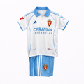 Equipación completa Real Zaragoza 1º equipación 25-26 talla de niño