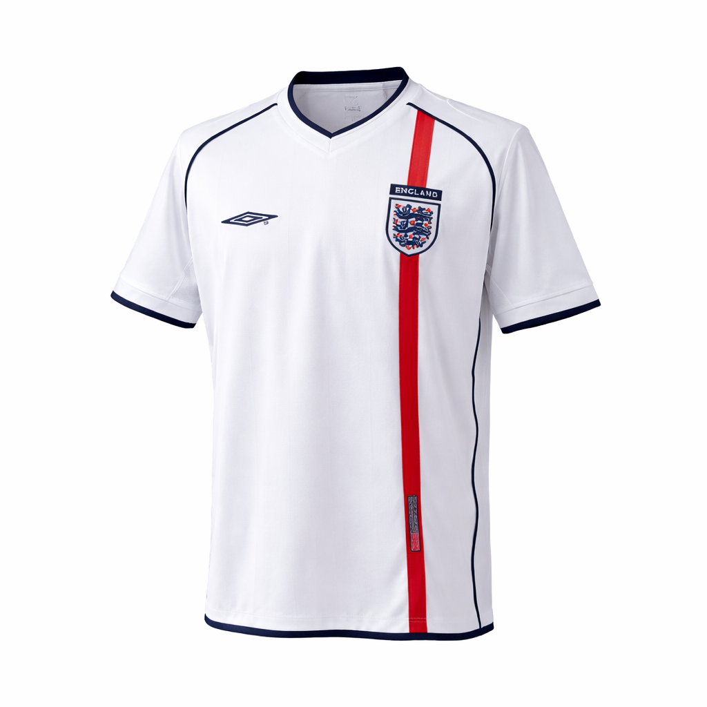 Camiseta Selección de Inglaterra 1º equipación 2002