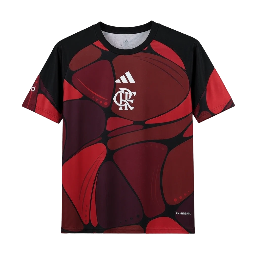 Camiseta CR Flamengo equipación pre-partido 26-27