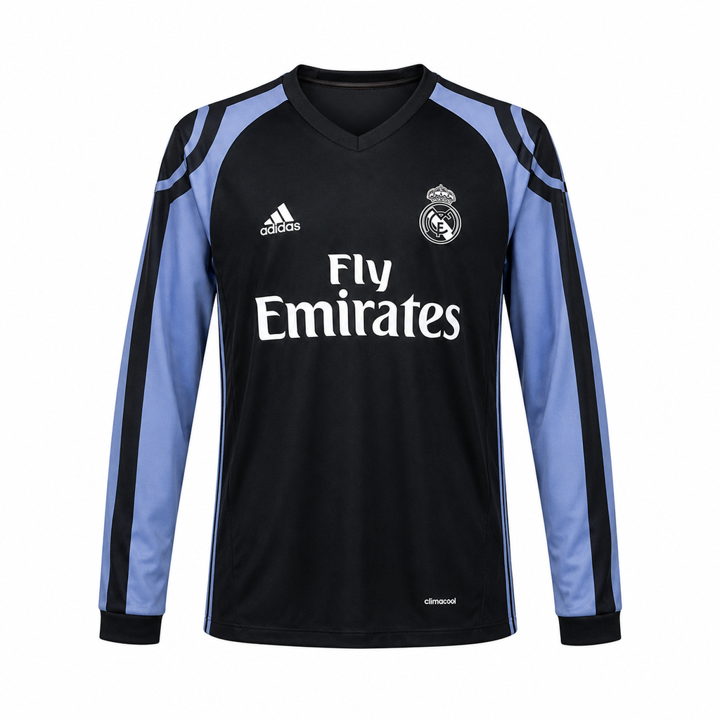 Camiseta Real Madrid 3º equipación manga larga 2016-17