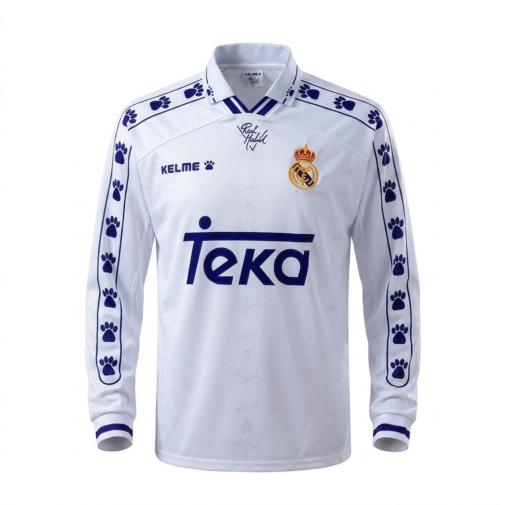Camiseta Real Madrid 1º equipación manga larga 1994-95