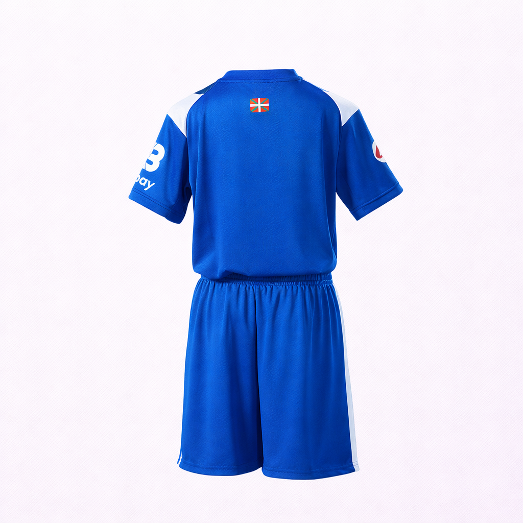 Equipación completa Deportivo Alavés 1º equipación 25-26 talla de niño