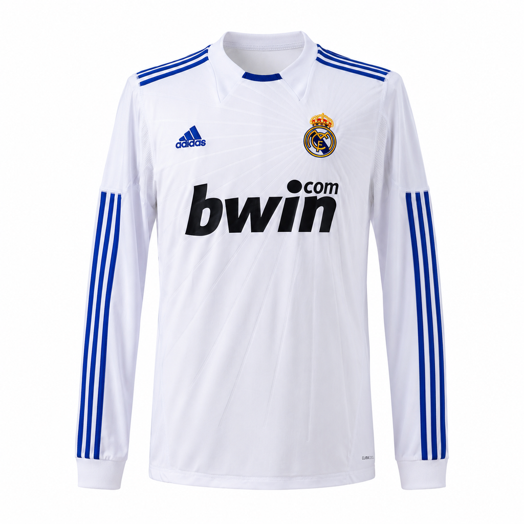 Camiseta Real Madrid 1º equipación manga larga 2010-11