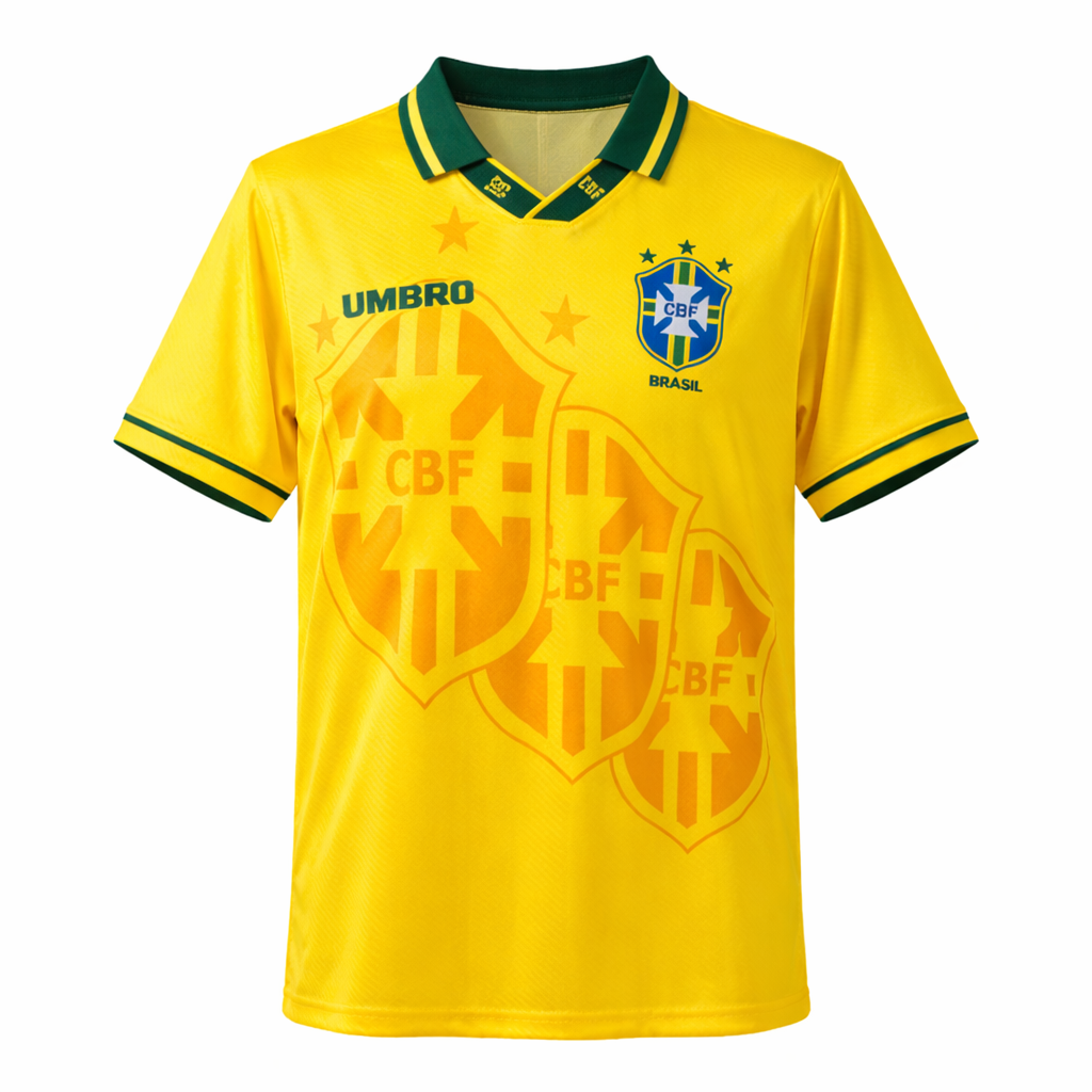 Camiseta Selección de Brasil 1º equipación 1994
