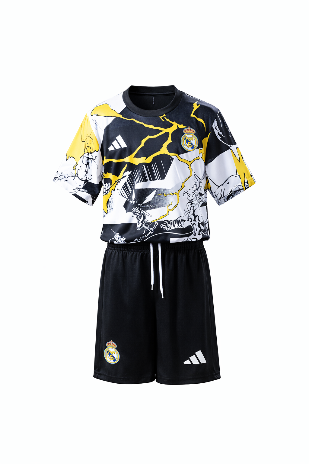 Equipación completa Real Madrid Edición Avengers 25-26 talla niño