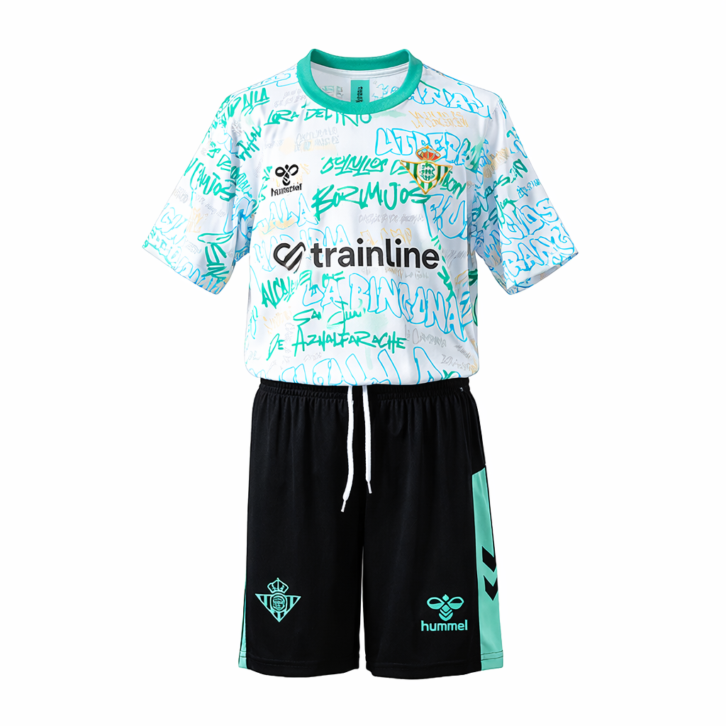 Equipación completa Real Betis equipación Edición Especial 25-26 talla de niño