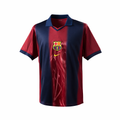 Camiseta FC Barcelona estilo retro colaboración Travis Scott 25-26