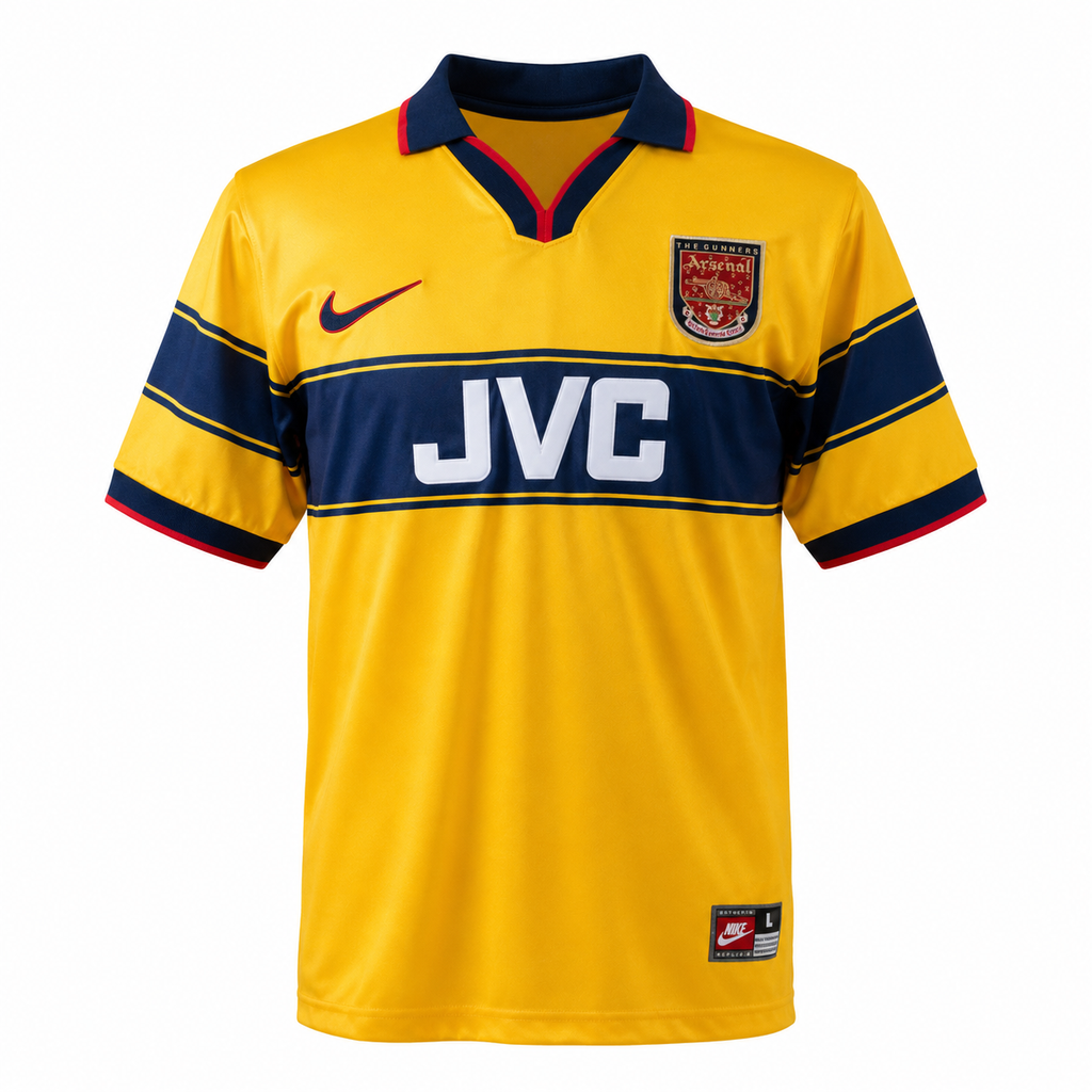 Camiseta Arsenal FC 2º equipación 1997-98