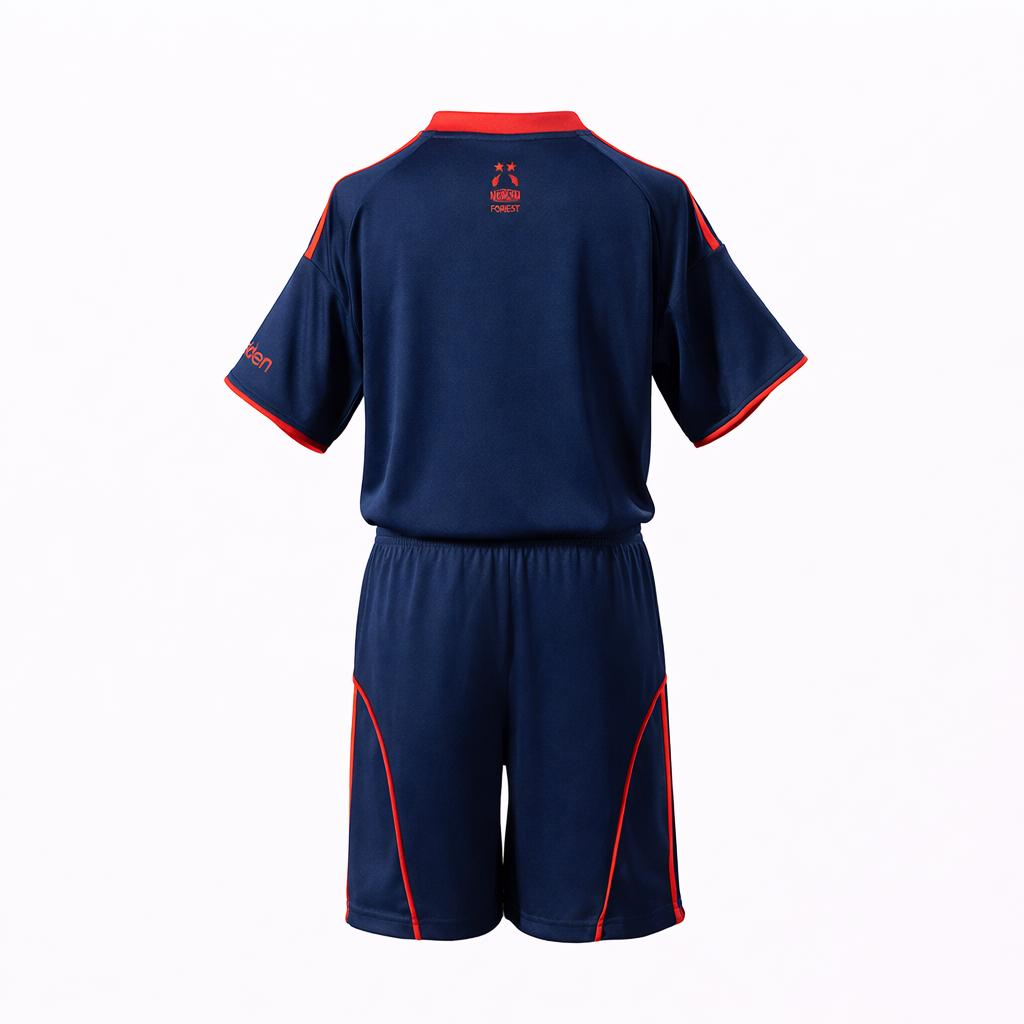 Equipación completa Nottingham Forest FC 3º equipación 25-26 talla de niño